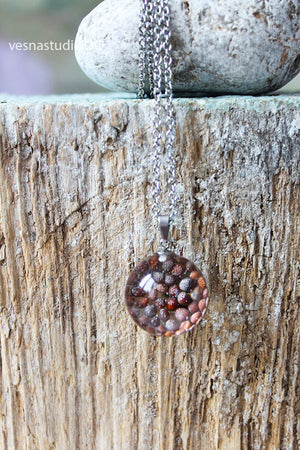 Black Mustard Seed Necklace
