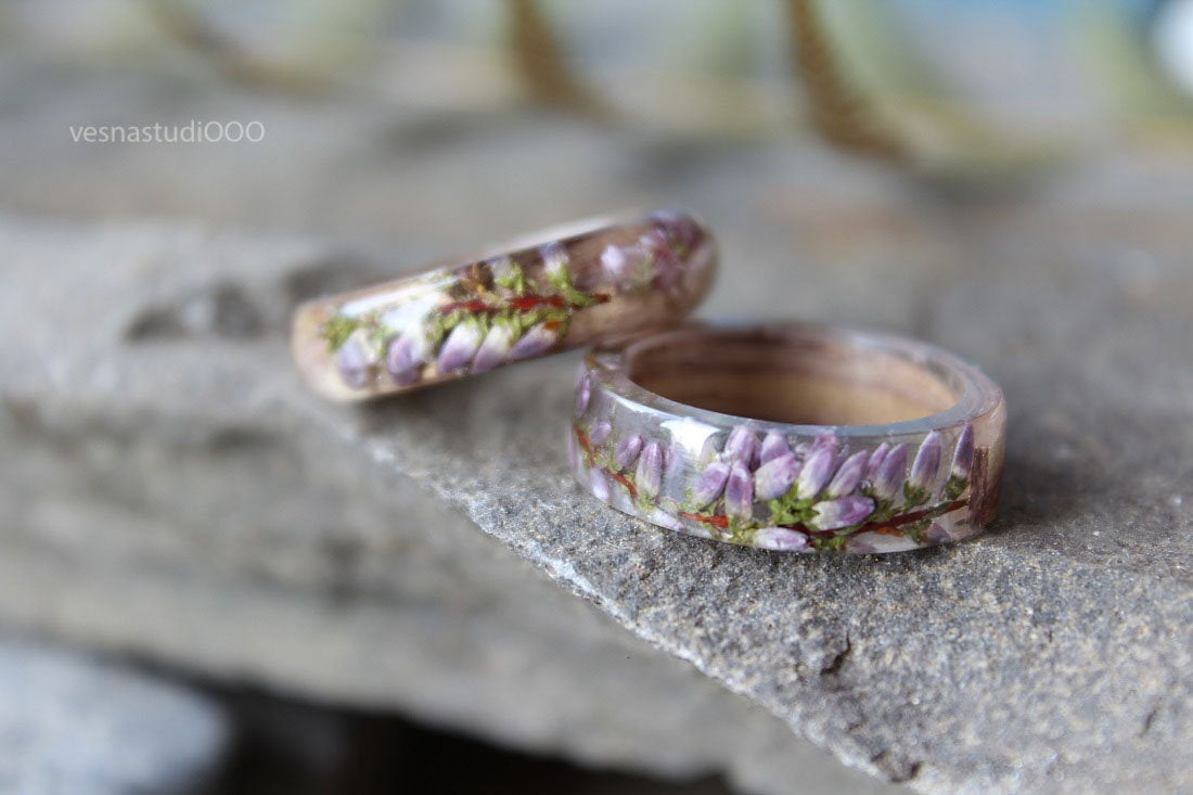 Buy Real Flowers Resin Ring, Wood Resin Ring, Resin Ring Flower, Nature Ring,  Resin Rings, Flower Wood Ring, Resin Jewelry, Dried Flowers Ring Online in  India - Etsy